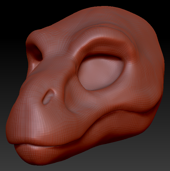 Feminine T-Rex Head Base