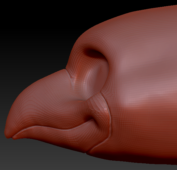 Feminine Toony Bird Head Base Variant 2