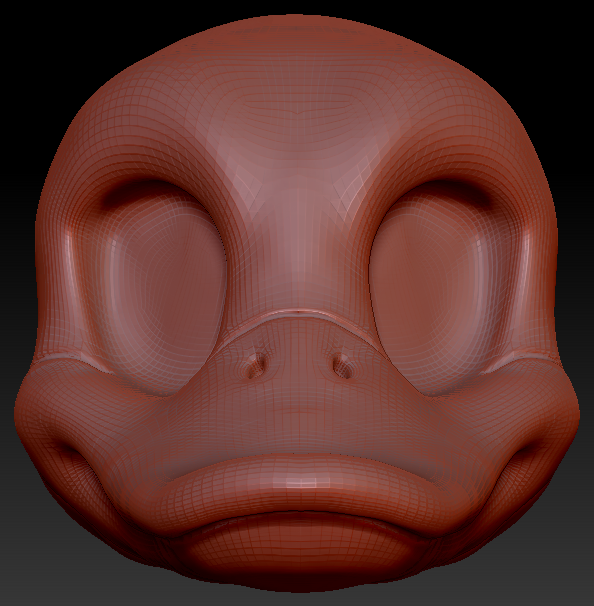 Feminine Toony Bird Head Base Variant 3