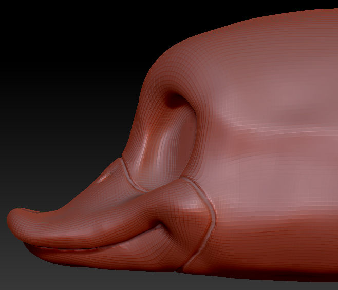 Feminine Toony Bird Head Base Variant 3
