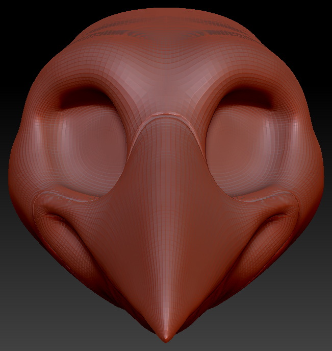 Feminine Toony Bird Head Base Variant 5
