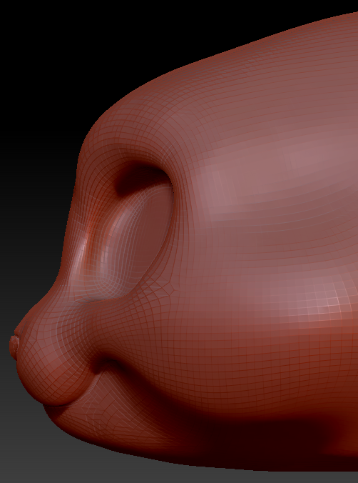 Feminine Toony Bunny Head Base Variant 1