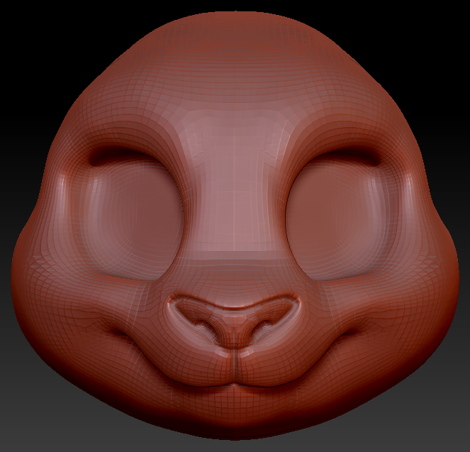Feminine Toony Bunny Head Base Variant 2