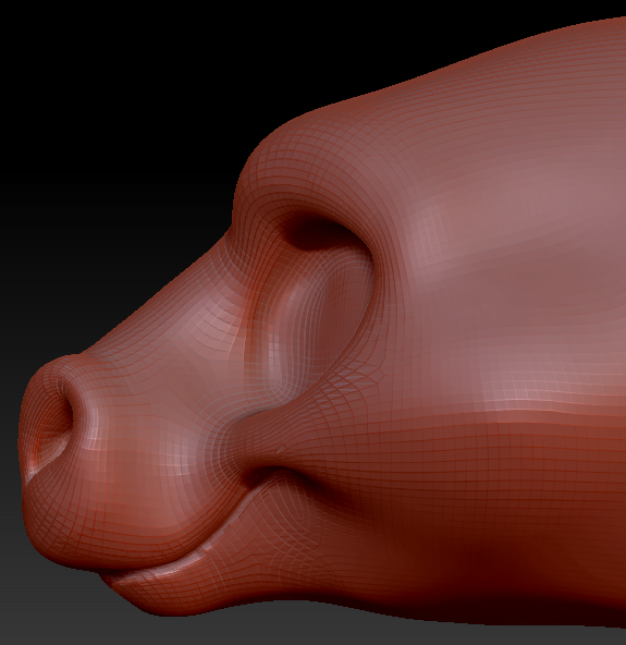 Feminine Toony Horse Head Base Variant 1