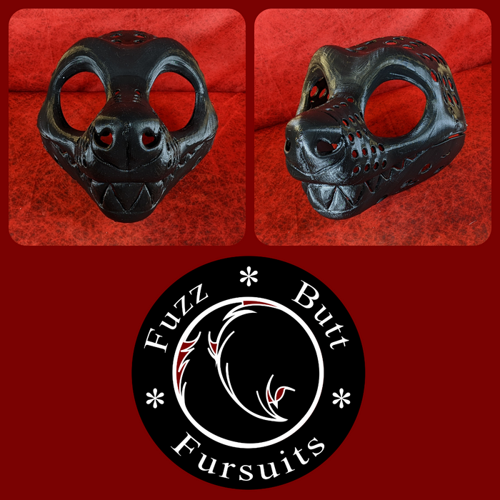 Feminine Toony Hyena Head Base Variant 2