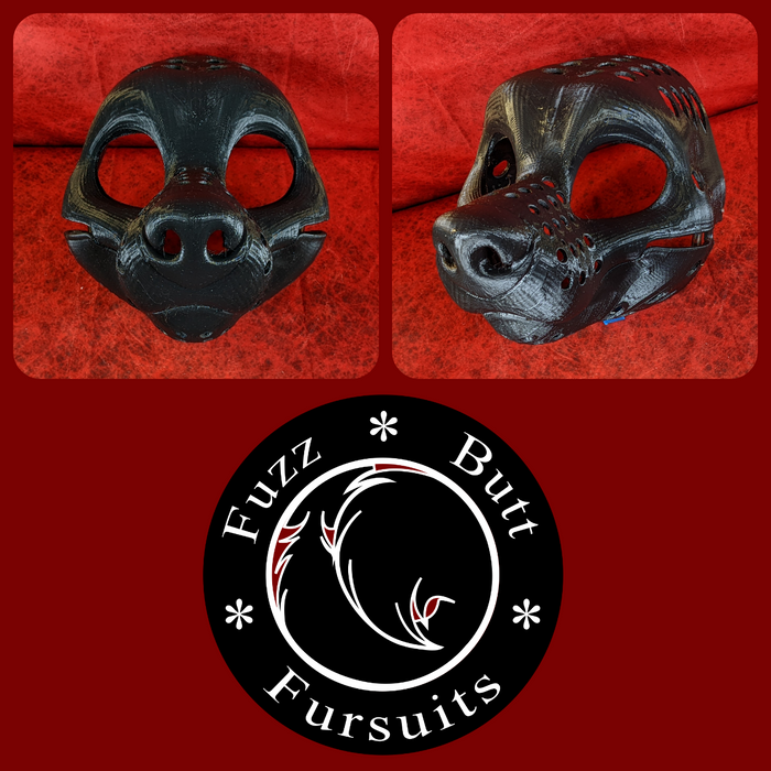 Feminine Toony Large Canine Head Base Variant 1