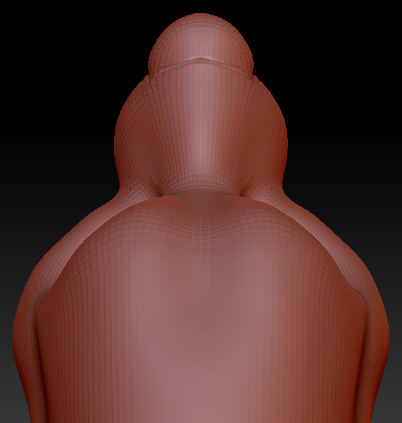 Feminine Toony Large Canine Head Base Variant 1