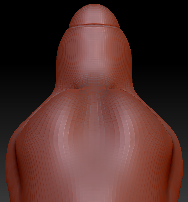 Feminine Toony Large Canine Head Base Variant 2