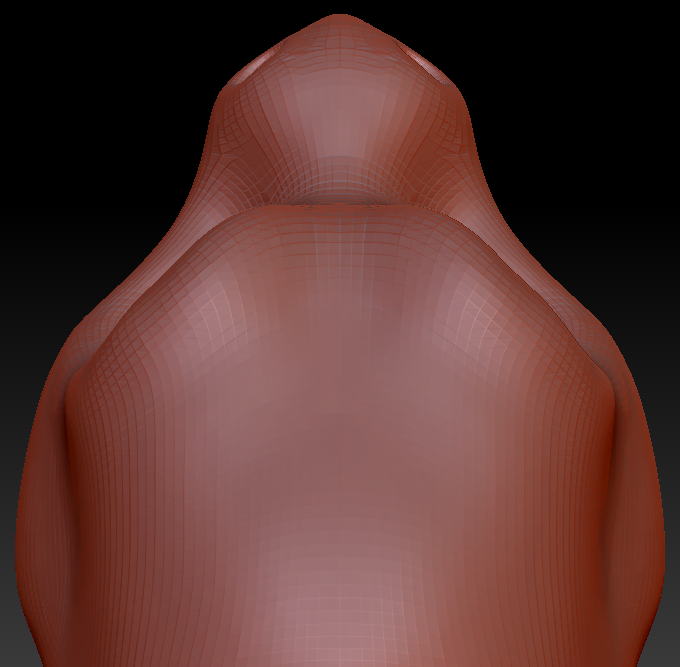 Feminine Toony Point-nosed Dragon Head Base Variant 1