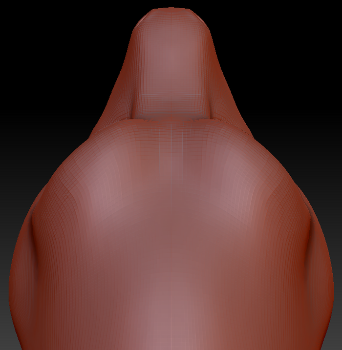 Feminine Toony Raptor Static Jaw Head Base Variant 1
