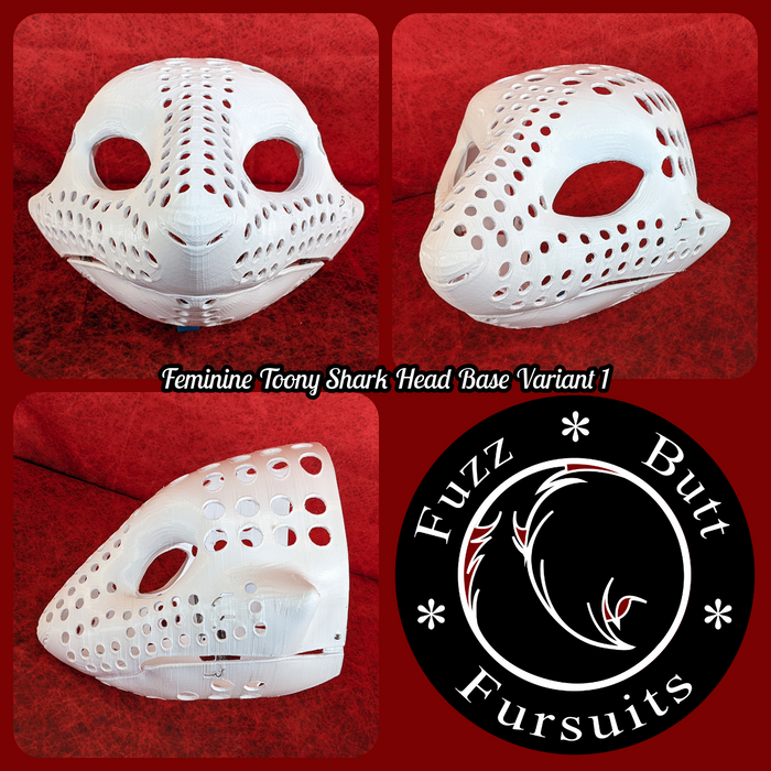 Feminine Toony Shark Head Base Variant 1
