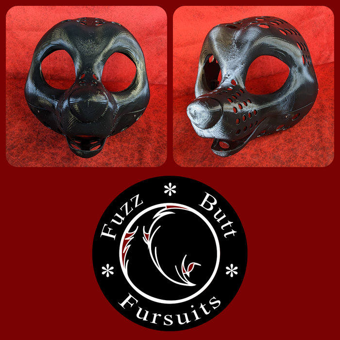 Feminine Toony Small Canine Static Jaw Head Base Variant 1