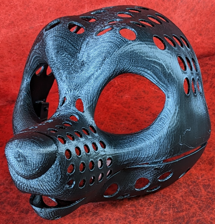 Feminine Toony Small Canine Static Jaw Head Base Variant 2