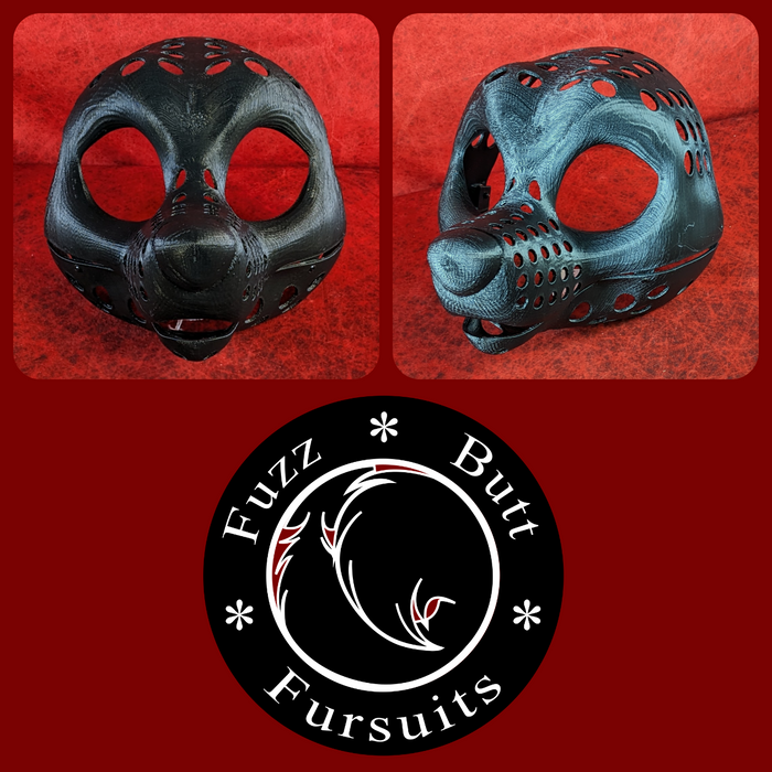 Feminine Toony Small Canine Static Jaw Head Base Variant 2