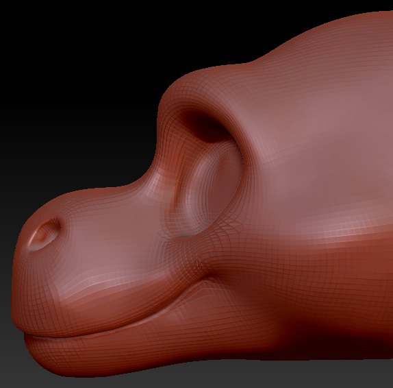 Feminine Toony T-Rex Head Base Variant 1