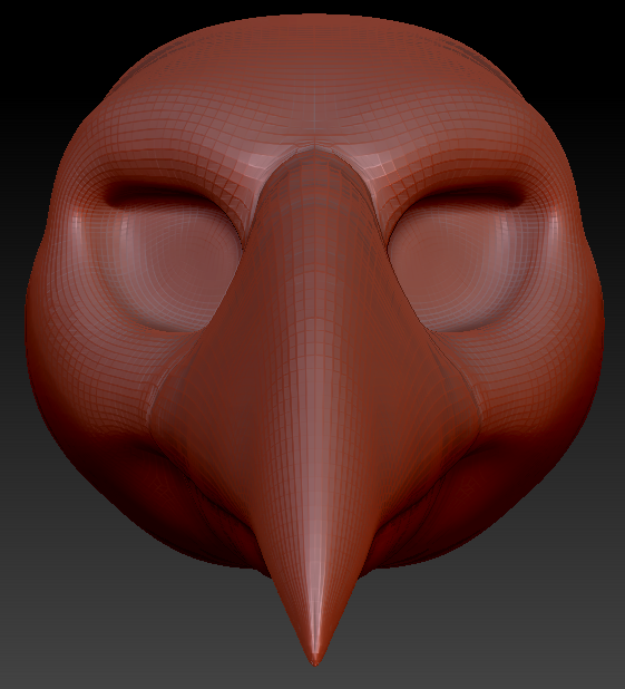 Feminine Toucan Head Base