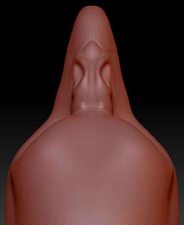 Feminine Turkey Vulture Head Base