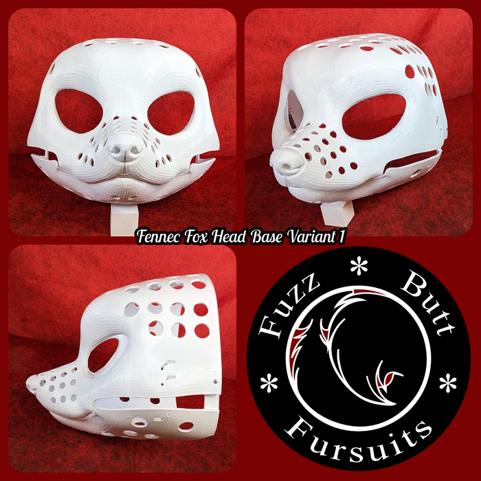 Fennec Fox Head Base Variant 1