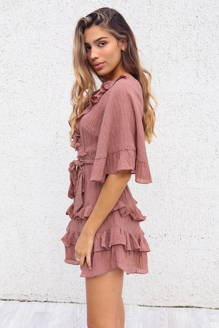 Florentine Dress - Rose - Runway Goddess