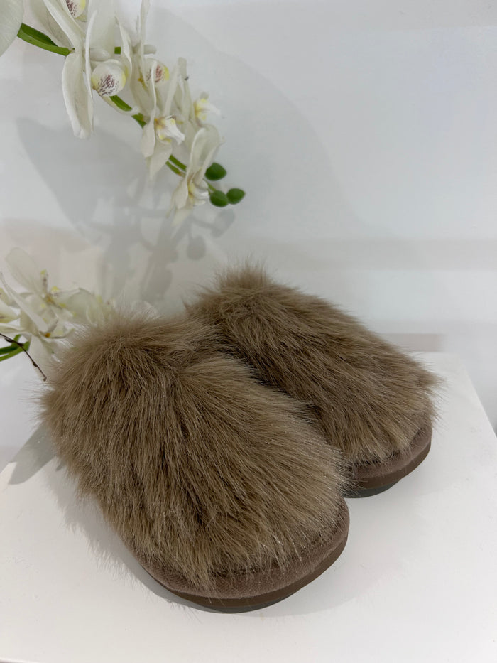 Fluff Ball Slippers (4 Colours)