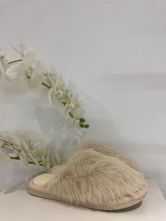 Fluff Ball Slippers (4 Colours)
