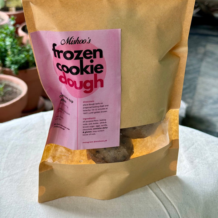 Frozen Cookie Dough - Tayyib Store - Mishoo's - Lahore