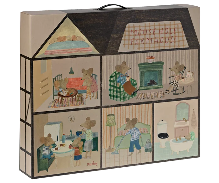 Maileg - Furniture For Mouse - Hole Farmhouse - Packaging