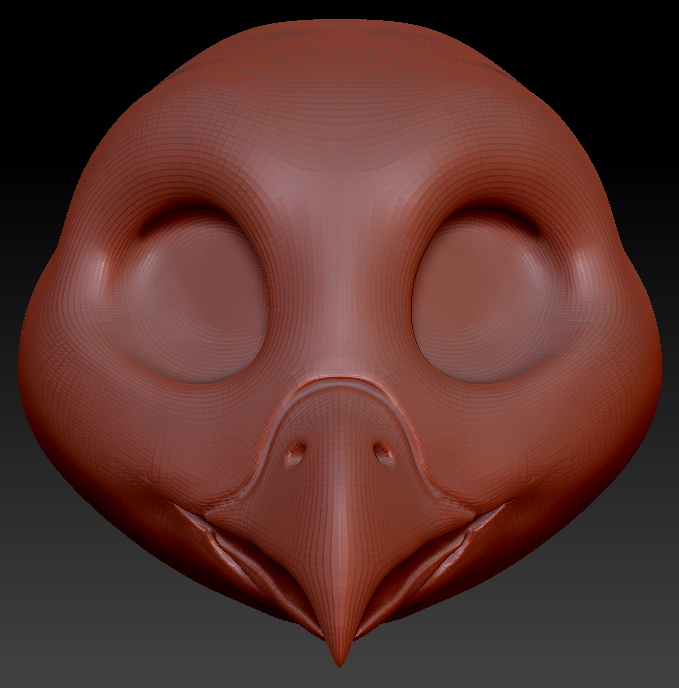 Gender Neutral Barn Owl Static Jaw Head Base