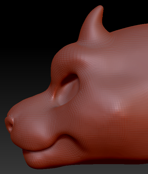 Gender Neutral Big Cat Head Base Complex Variant 1