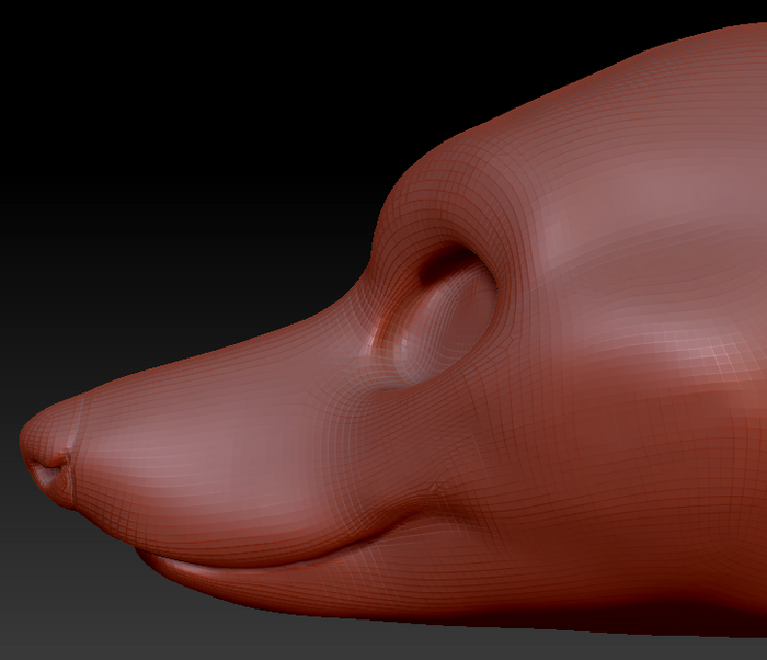 Gender Neutral Borzoi Head Base