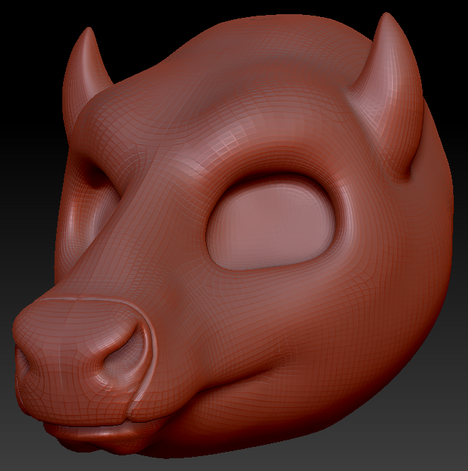 Gender Neutral Cow Head Base Complex Variant 1