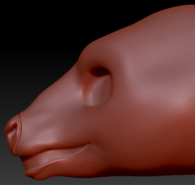 Gender Neutral Cow Static Jaw Head Base