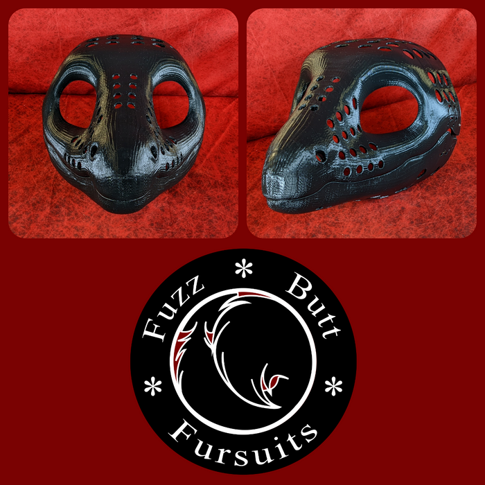 Gender Neutral Dilophosaurus Head Base