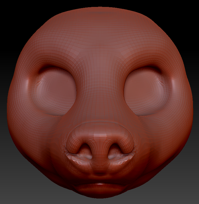 Gender Neutral European Badger Head Base