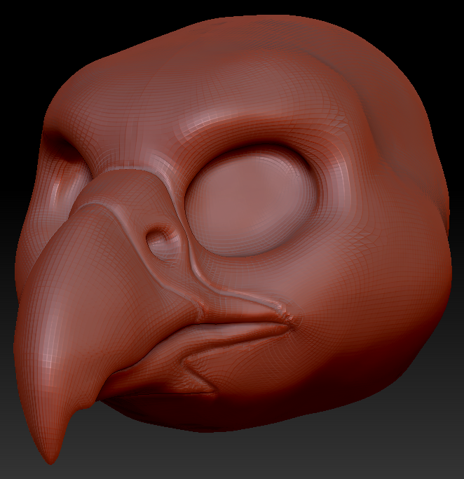Gender Neutral Falcon Head Base