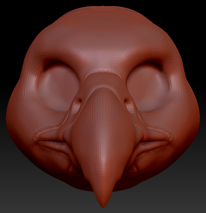 Gender Neutral Falcon Head Base