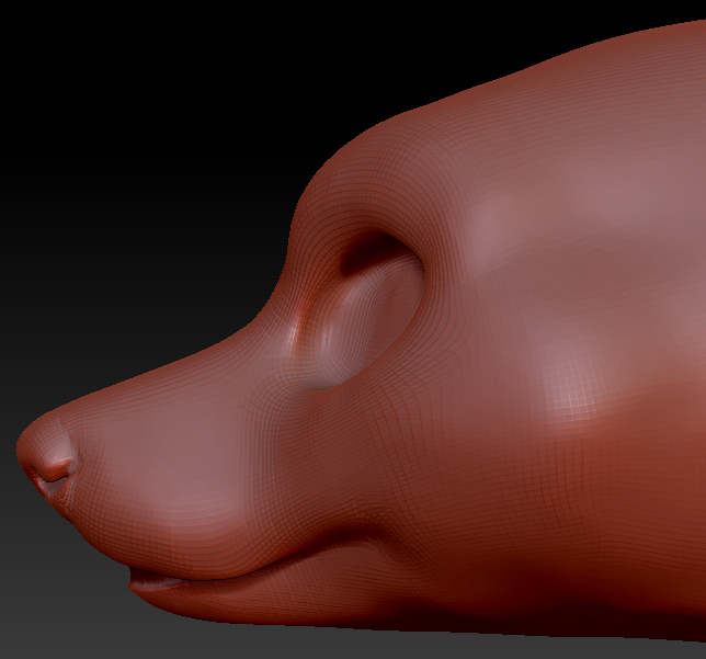 Gender Neutral Fox Static Jaw Head Base Variant 1
