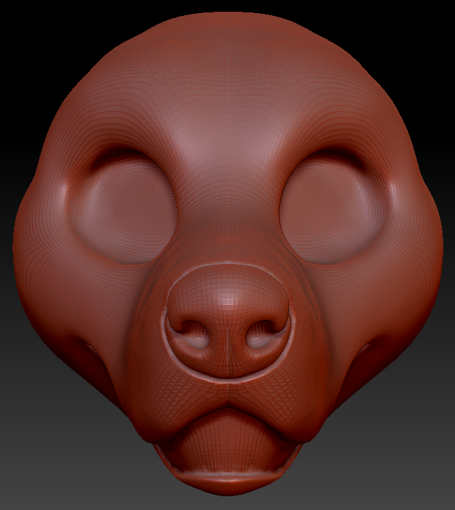 Gender Neutral Golden Retriever Static Jaw Head Base