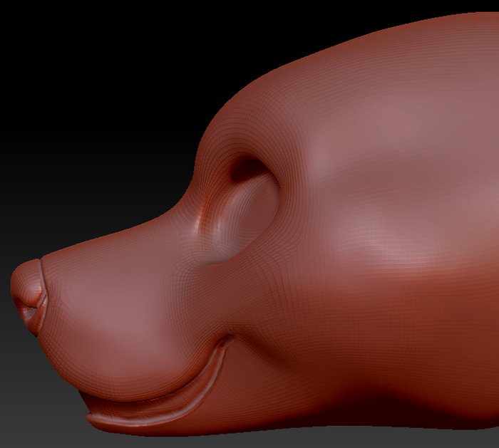 Gender Neutral Golden Retriever Static Jaw Head Base