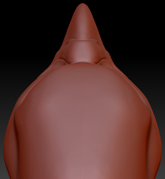Gender Neutral Gryphon/Eagle Static Jaw Head Base