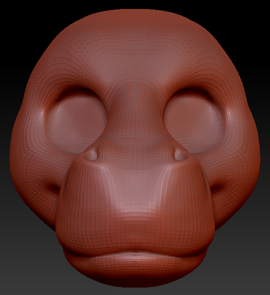 Gender Neutral Hippo Head Base