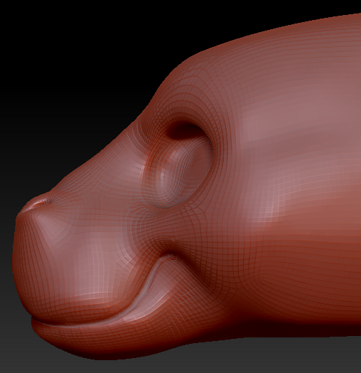 Gender Neutral Hippo Head Base