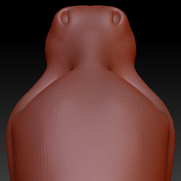 Gender Neutral Hippo Head Base