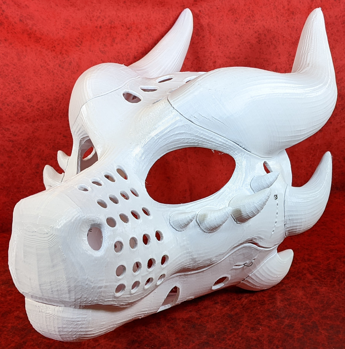 Gender Neutral Long-nosed Angel Dragon Head Base Complex Variant 3