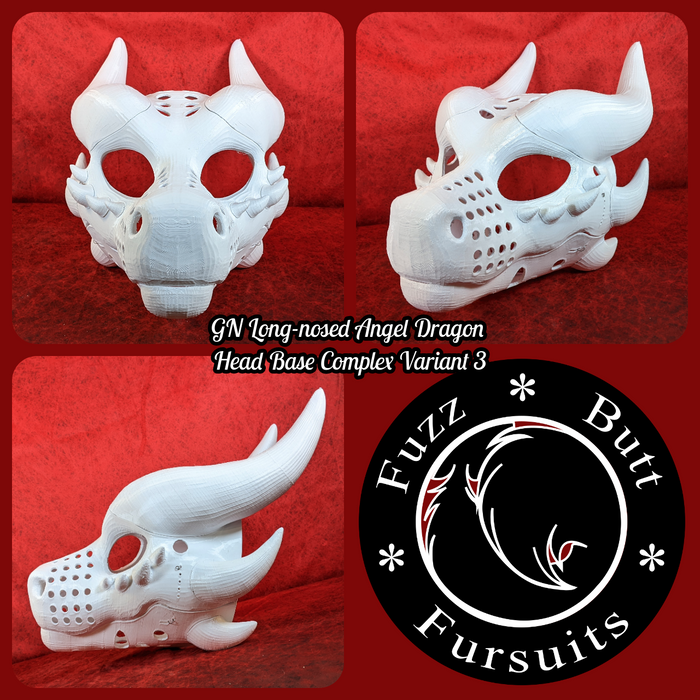 Gender Neutral Long-nosed Angel Dragon Head Base Complex Variant 3