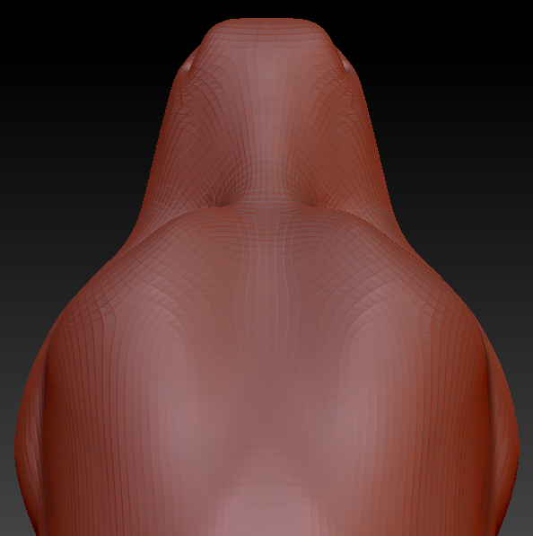 Gender Neutral Long-nosed Angel Dragon Head Base Variant 1