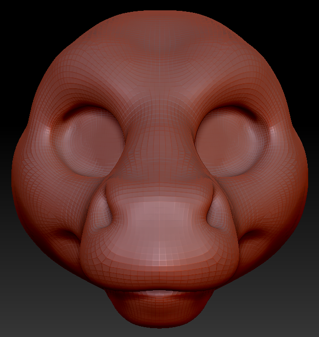 Gender Neutral Long-nosed Angel Dragon Head Base Variant 2