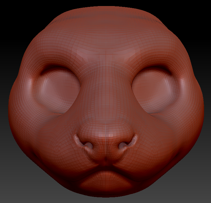 Gender Neutral Mink Head Base