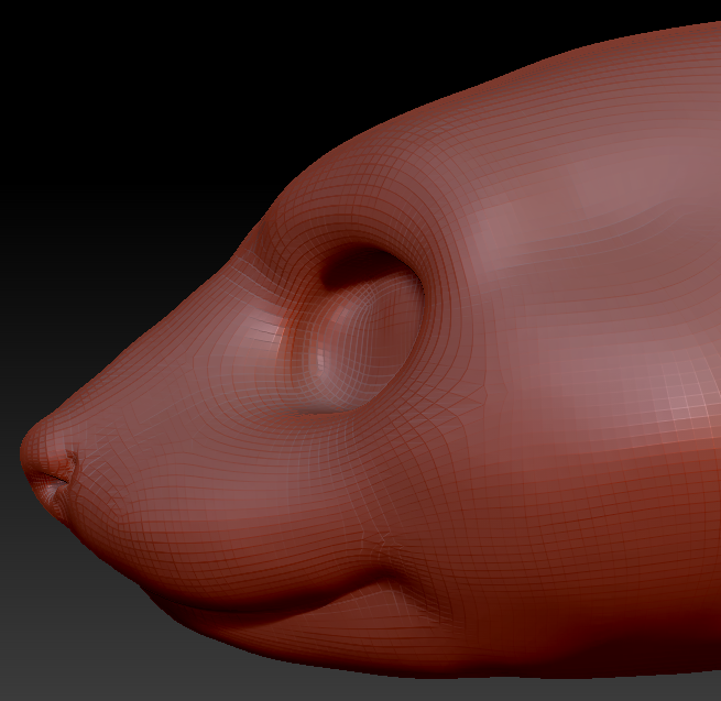 Gender Neutral Mink Head Base