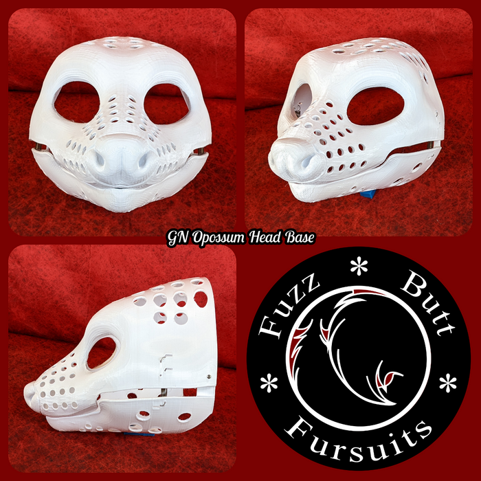 Gender Neutral Opossum Head Base